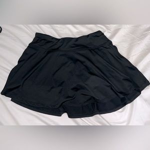 Black sporty cute mini skort.